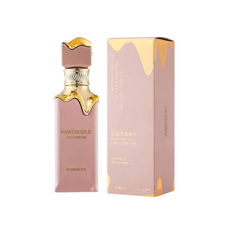 

Arabian Golden Perfume for Women Long Lasting Fragrance Fresh Floral Fruit Scent Elegant Spray Pocket Size 50ml 50ml