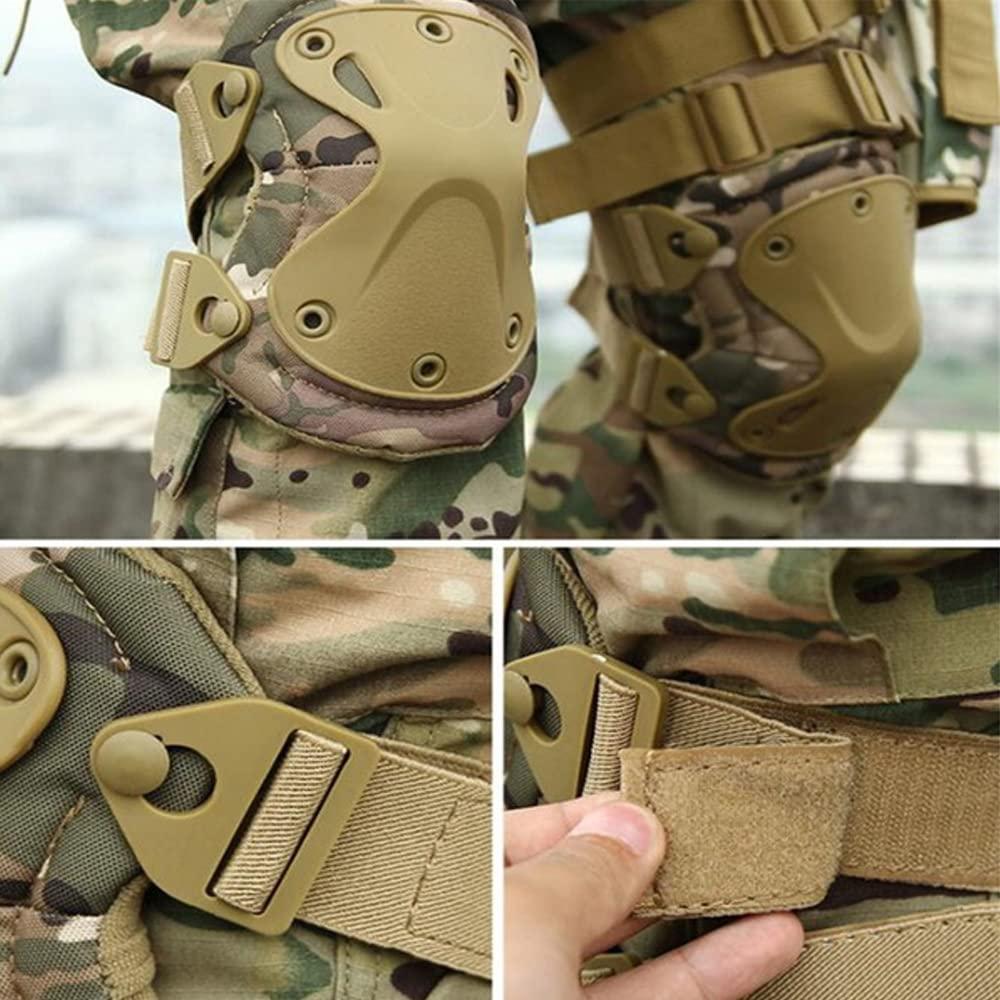 Tactical Knee Pad Elbow CS Military Protector Army Airsoft Outdoor Sport Hunting Kneepad Safety Knee Gear Protective Knees Pads