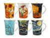 Set van 6 Bekers in Doos Van Gogh Complete Set voor Koffie Thee Cadeau 12St