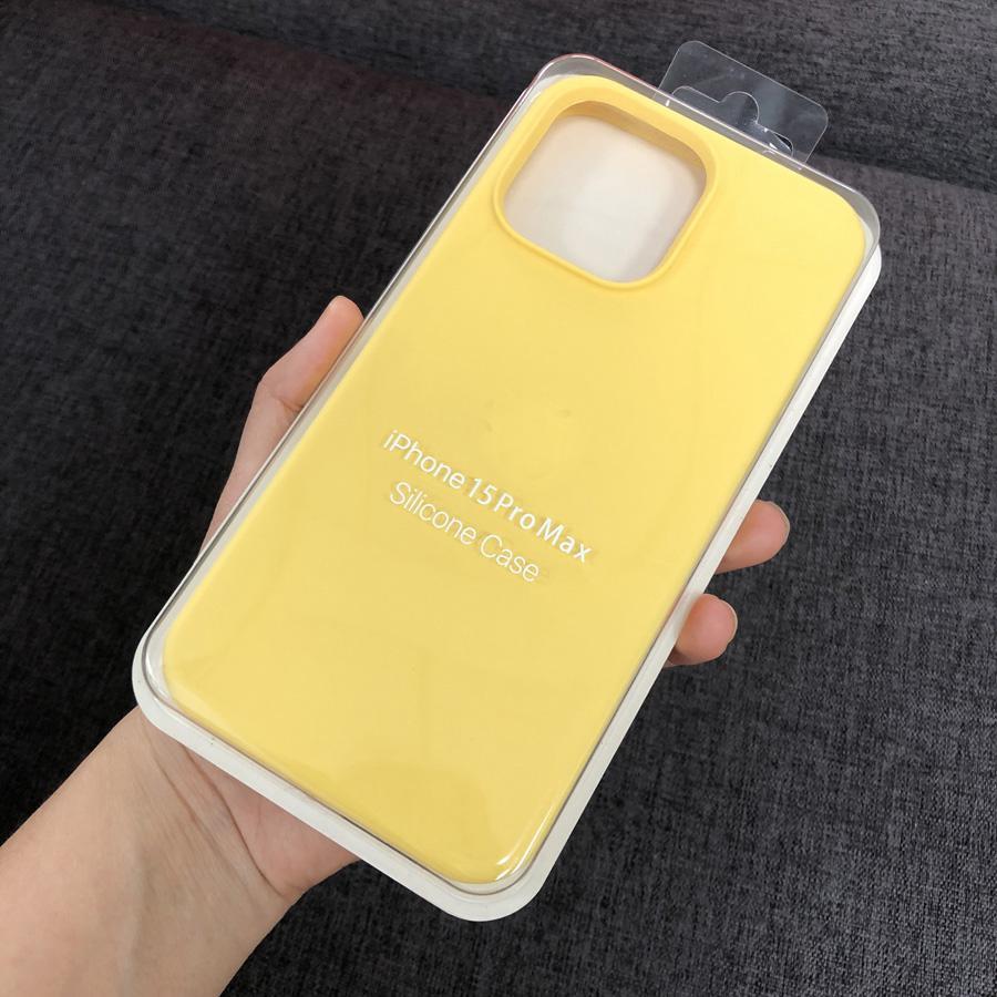 Ins Chic Liquid Silicone Full dekket Soft Gel Gummi Telefonveske Beskyttelsesdeksel For iPhone 16 15 14 Pro Max 14Plus 15Plus XR XS Max 11 12 13 Pro Max