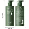 Avocado Moisturizing Shower Gel for Soft Skin Refreshing Fragrance Body Cleanser with Natural Ingredients