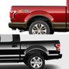 Doordash 4x4 Off Road Car Rear Trunk Side Decals for Ford F Series F150 250 350 Pickup Body Sticker Truck Vinyl Auto Decor