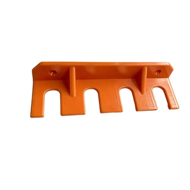 Water Sprayer Nozzle Organizers Wall Mount 4Slot Garden Hose Holder for Garage Wall Watering Station and Shed Storage Rack