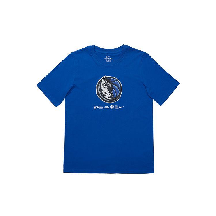 

Nike Футболка Молодежная НБА Даллас Маверикс Повседневная Дышащая Спортивная С Круглым Вырезом Короткий Рукав Принт Детские топы Лазурно-синий 3Z2B7SBNH-MAV