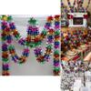 Beautiful Multicolor Christmas Hanging Decor Streamers For Weddings And Celebrations