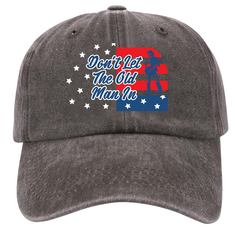 

Не пускайте старика в американский флаг бейсбольная кепка регулируемая низкопрофильная кепка хлопковая унисекс бейсболка для мужчин и женщин кофейный