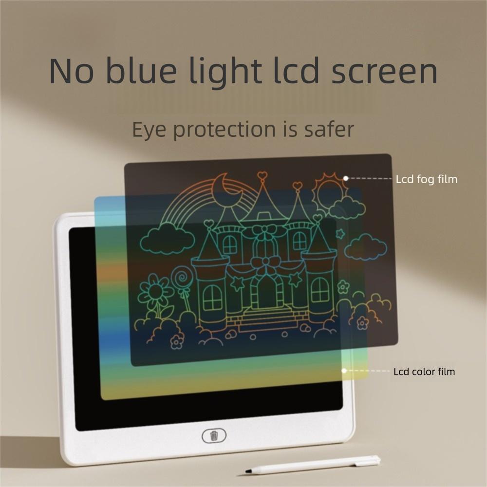 

Colorful LCD Writing Tablet Erasable Writing Pad Gifts Educational Toys Children білий