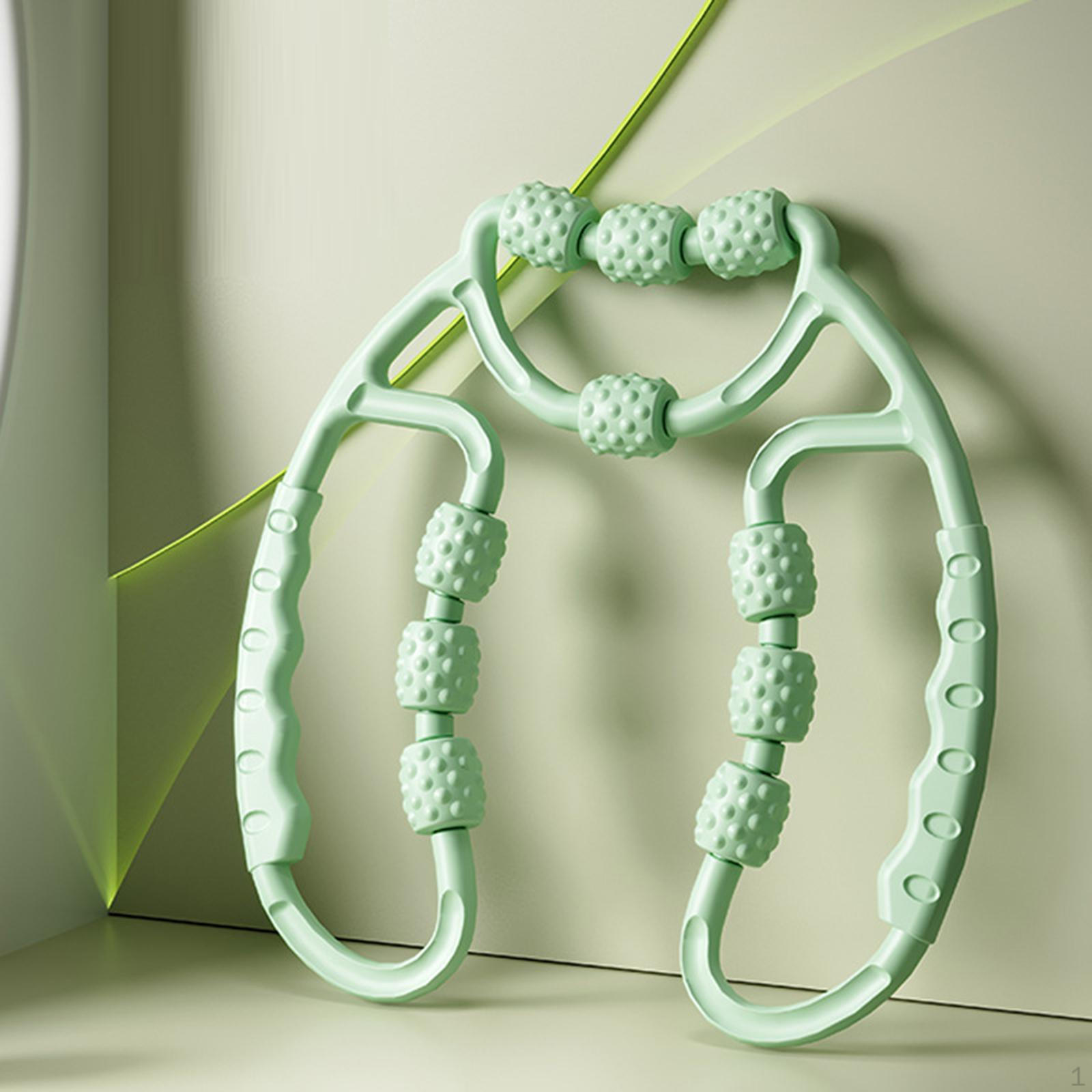 

Deep Tissue Leg Massage Roller with Circular Clamp for Athletes зелёный