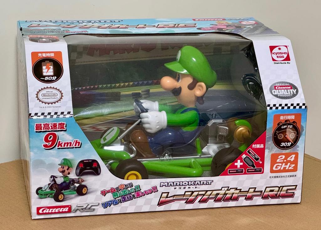 Kyosho Egg Mario Kart Racing Kart R/C Luigi TV034