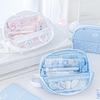 Pencil Case Fashionable Dot Design Pen Holders With Roomy Interior Small Items Holders Bag Desk Organizer