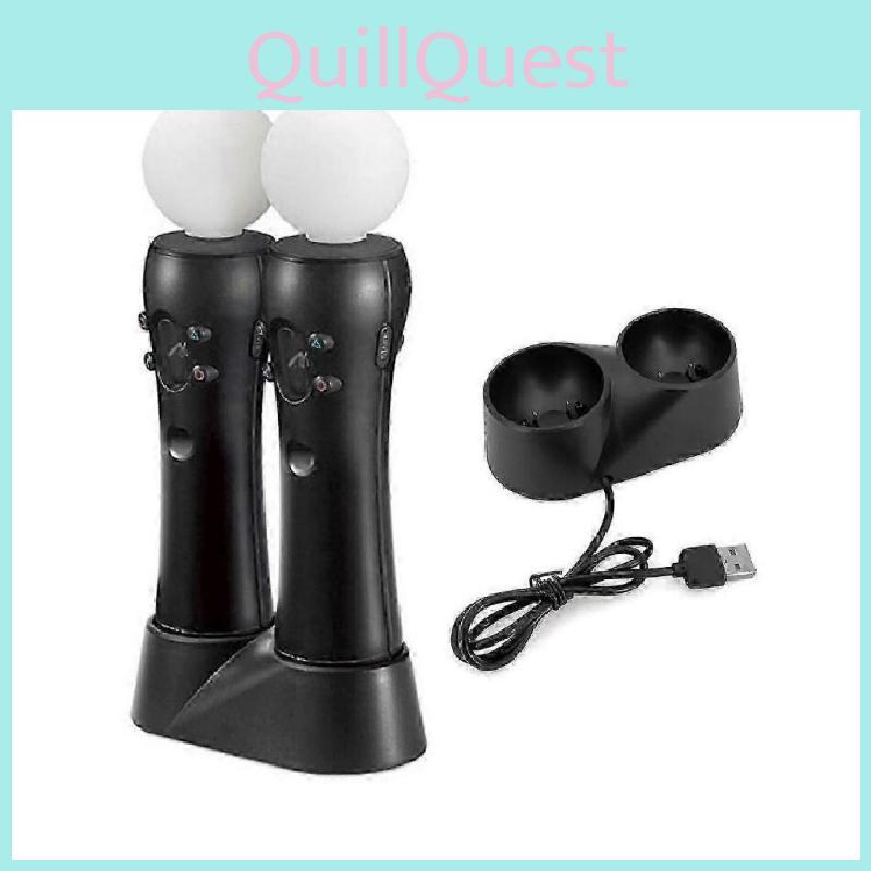 Ps4vr Charging Dock With Fast Charging For Ps4 Move Vr Controllers Suitable For Gaming Enthusiasts