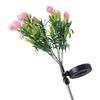Realistic Outdoor Solar Garden Light 42LED Waterproof Landscape Lamp  Patio Decor