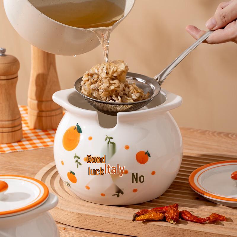 ZISIZ Auspicious Ceramic Oil & Seasoning Jar Set