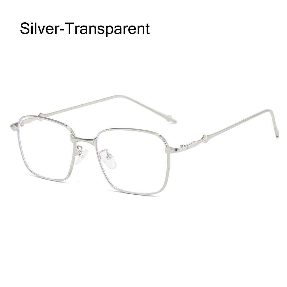 Прямоугольные солнцезащитные очки Металлическая оправа Панк Солнцезащитные очки Хип-хоп — фото 15