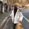 Autumn Winter Thicken Warm Parka Women Casual Sweety Solid Color Big Pocket Loose Hooded Coat Jackets Outwear