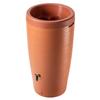 KADAX Réservoir d'Eau de Pluie 240L Avec Kit de Raccordement Terre Cuite Lisse