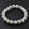 Eigado Jade Jadéite Véritable Jadéite Naturelle Mai 10mm Intérieur 17cm Bracelet, Pierre, Pierre de Naissance, Perles, Diamètre Env.
