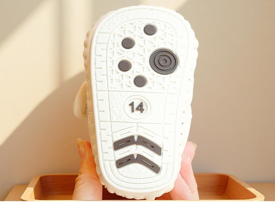 Měkké protiskluzové zimní boty pro miminka se zesíleným sametem pro děti od 0 do 1 roku