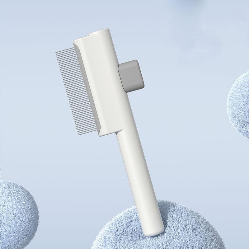 Grzebień do usuwania sierści zwierząt, Szczotka dla kota z przyciskiem zwalniającym, Samooczyszczająca się szczotka do pielęgnacji zwierząt