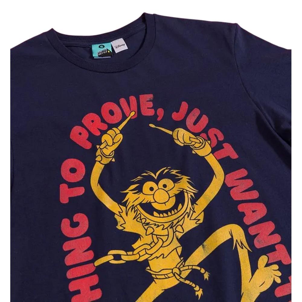 The Muppets Unisex Adult Just Want To Groove Animal T-Shirt