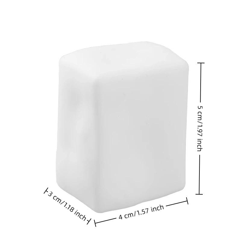 1Pcs Stress Relief Squeeze Toy Tofu-Shaped Asmr Sensory Anti-Stress Toys For Kids Adults Anti Anxiety Play