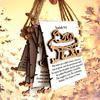 Yousheng Nativity Advent Scroll Ornament Wooden Laser-Cut Hanging Decor with 24-Day Bible Verses Religious Christmas Countdown Calendar