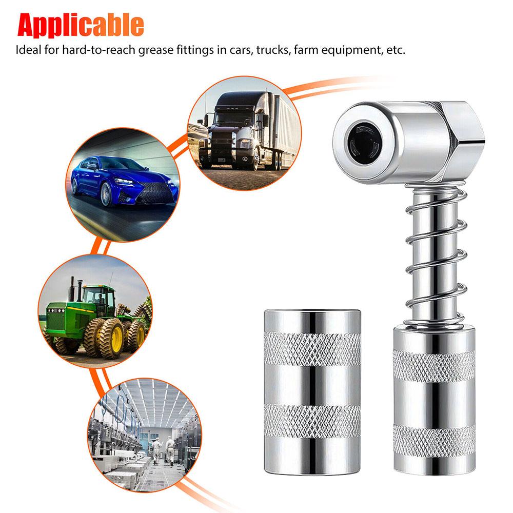 90 Degree Grease Nozzle Adapter