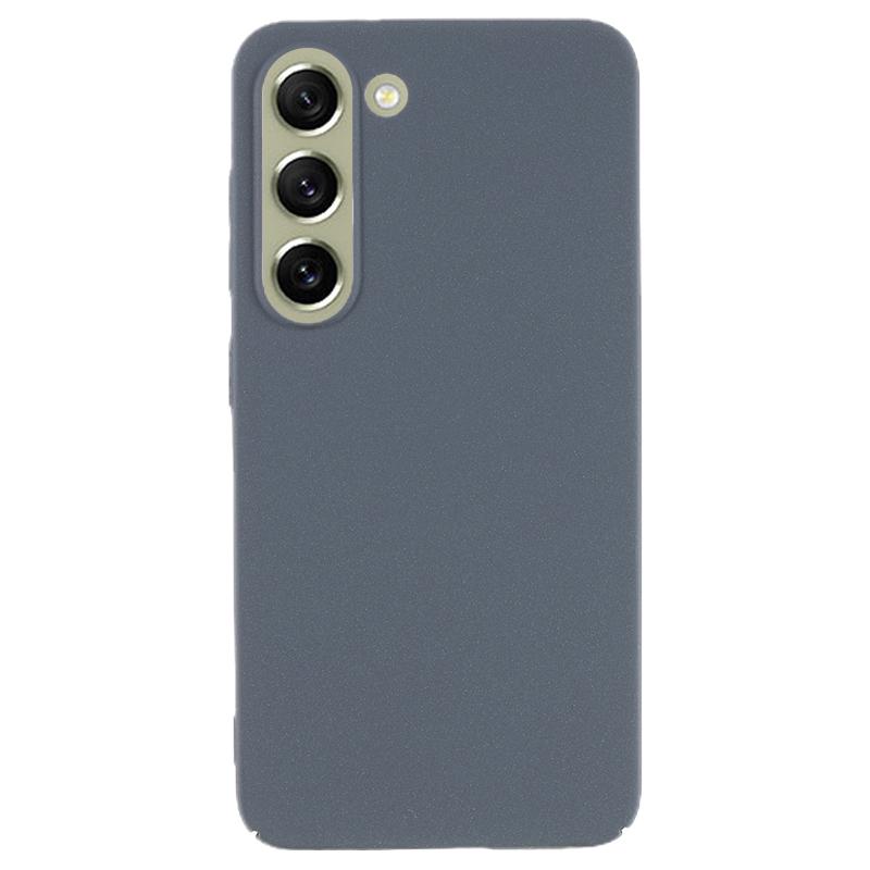 

For Samsung Galaxy S21 FE 5G Shockproof Phone Case Matte Texture Anti-Dust Hard PC Phone Cover Dark Grey