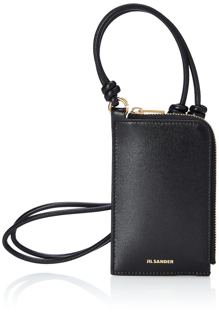 Jil Sander Card Case J07UI0004P4841 Envelope Card Holder Black [Used]