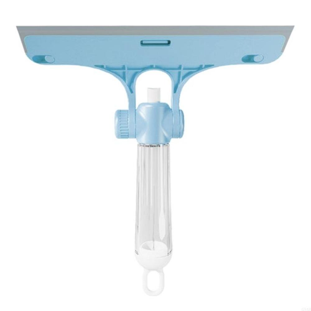 

Silicone Wiper Window Cleaner Spray Bottle Shower Squeegee Brush Clean Supplies синій