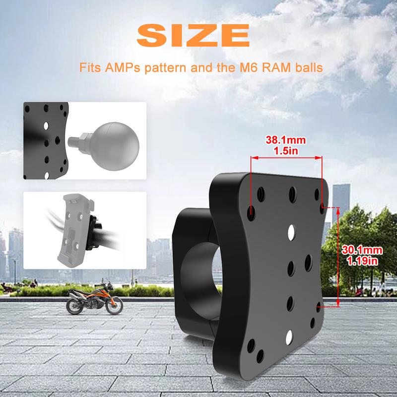GPS Navigation Mount Bracket Holder For Triumph Speed Triple 955/1050 I Street Triple 675 ROYAL ENFIELD Hunter 350 HIMALAYAN 450