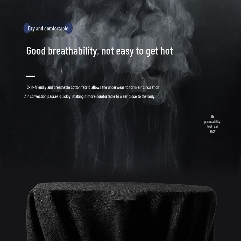 Langsha Men's 3-Pack Cotton Anti-Chafe Boxer Briefs