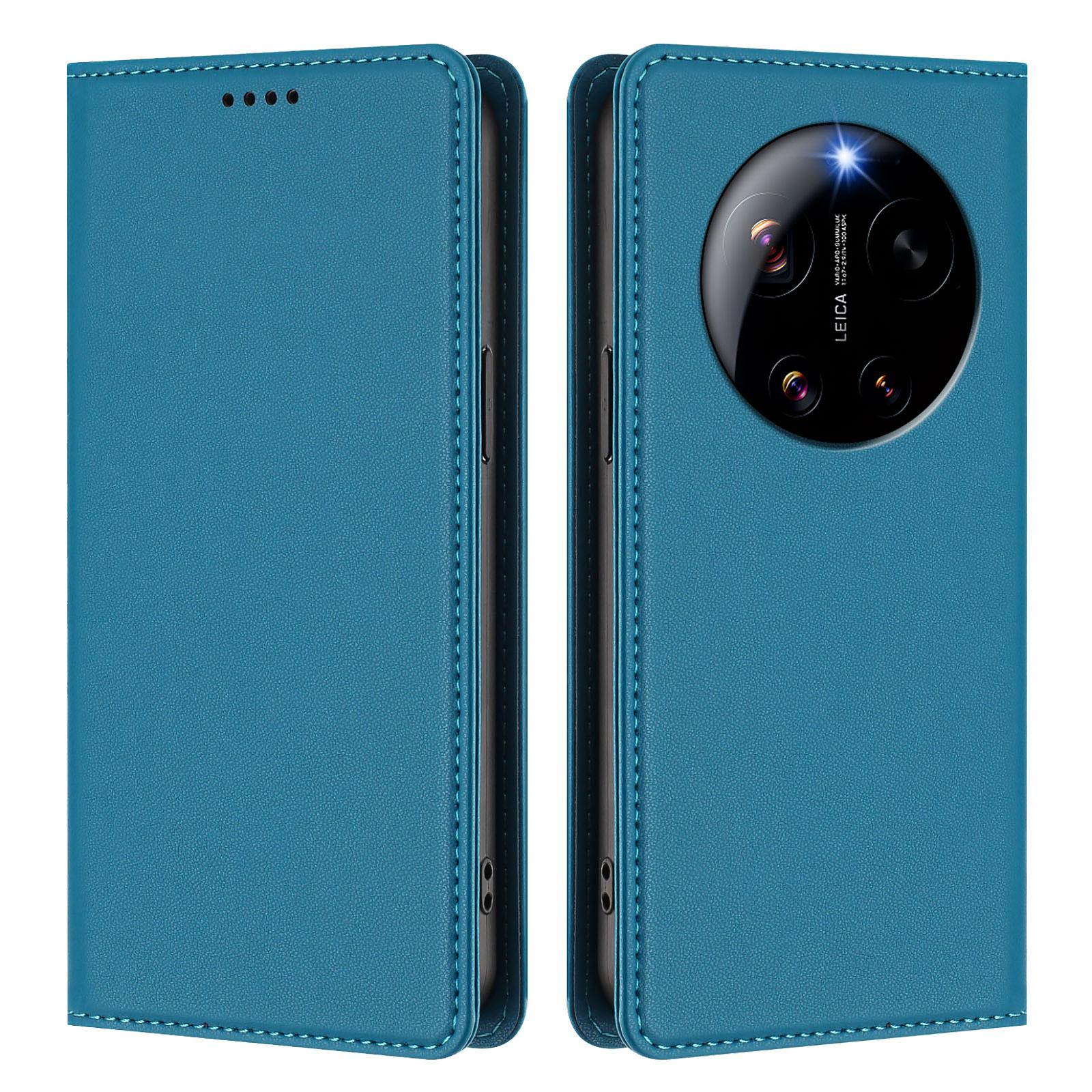 Для Xiaomi 17 Ultra 5G Кожаный чехол-кошелек с магнитной застежкой и RFID-защитой