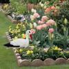 White Crane Crane Statue Detachable Wire Feet Bird Ornament  Outdoor Yard Decoration
