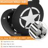 Tampa do Tanque de Combustível do Carro Tampa de Abastecimento de Óleo e Gasolina Estrela Pentagrama para Jeep Wrangler JK JKU Unlimited 2007-2017 Peças de Acessórios Externos