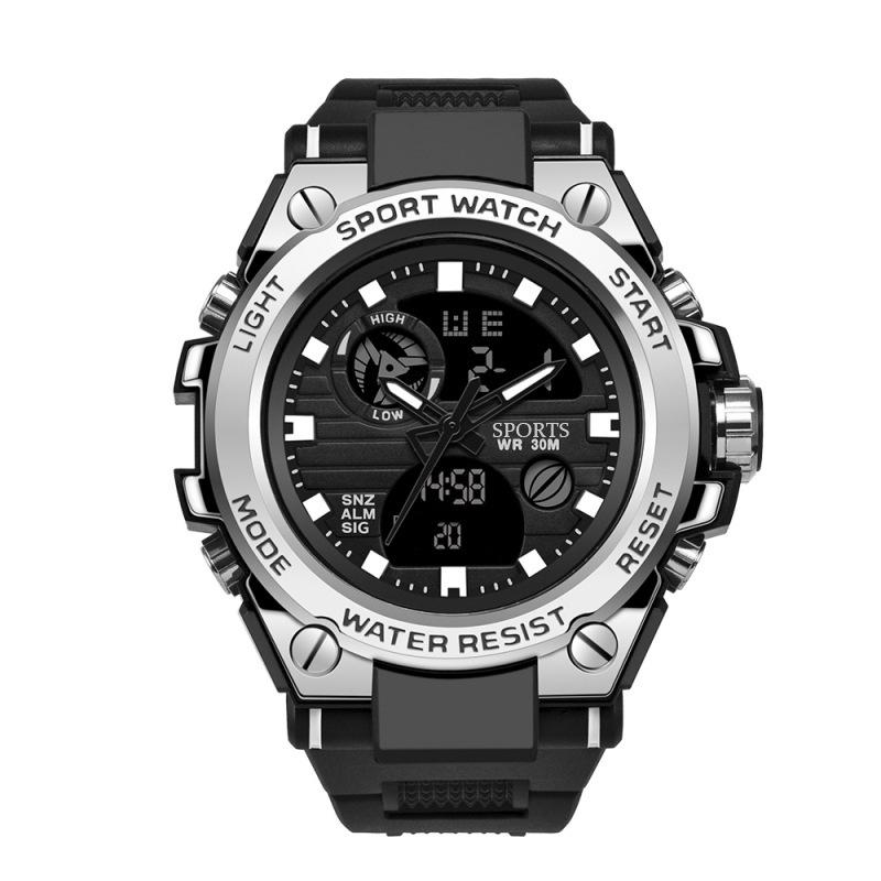 Watch Male Students Multifunctional Sports Trend High School Students Simple Luminous Men'S Teen Electronic Watch