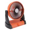 USB Small Desk Fans 2  s LED Silent 5000mAh Battery Re able Portable Desk Fan for   Outdoor Camping