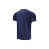 Under Armour Large Letter Logo Embossed Sports Knit Crew Neck Short Sleeve T-Shirt Men T-Shirts College-Blue 22500518-408