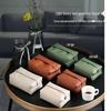 Nordic Luxury Leather Tissue Box - Premium, Stylish Storage for Living Room or Bedroom