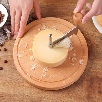 Cheese Curler Cutter Stainless Steel Cheese Shaver Handheld Butter Cheese Grater Kitchen Chocolate Cheese Shredder for Kitchen
