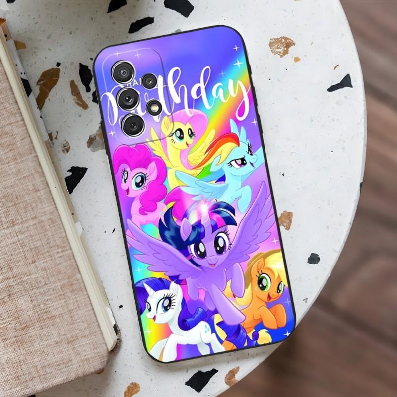My L-Little P-Pony Phone Case For Samsung A73 A71 A54 A53 A52 A51 A50 A42 A34 A33 A32 A31 A23 A22 A21 A20 A14 A13 A12 A10 Cover