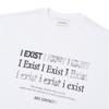 ARSCONTACT I Exist Tee. White