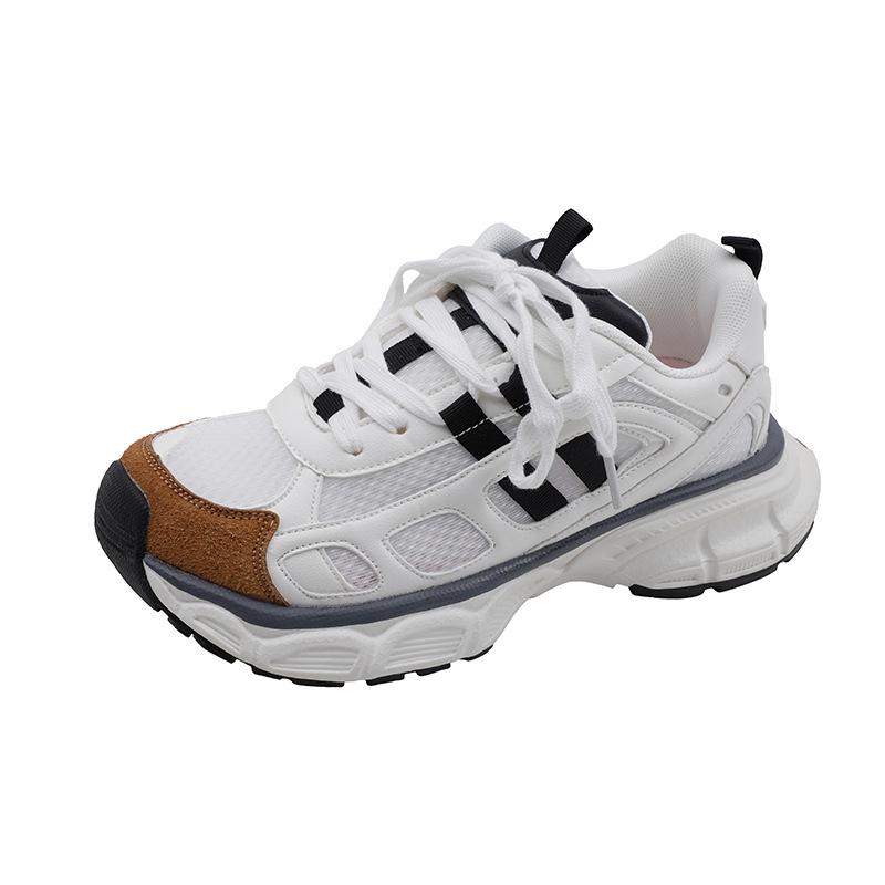 

Женская обувь в стиле колледжа, модные кроссовки для бега, популярная спортивная обувь для молодежи, модные кроссовки папины кроссовки 39