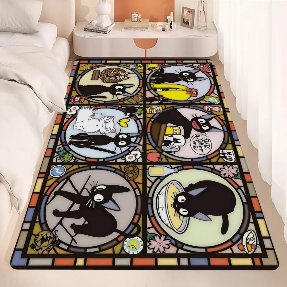 M-miyazaki Hayao Cartoon Anime Room Mats Retro Multiple Choice Living Room Kitchen Rug Non-Slip Welcome Rug