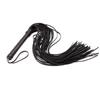 Hochwertige Pu-Leder Pimp Whip Racing Reiten Ernte Party Flogger Handschellen Königin schwarze Reitpeitsche
