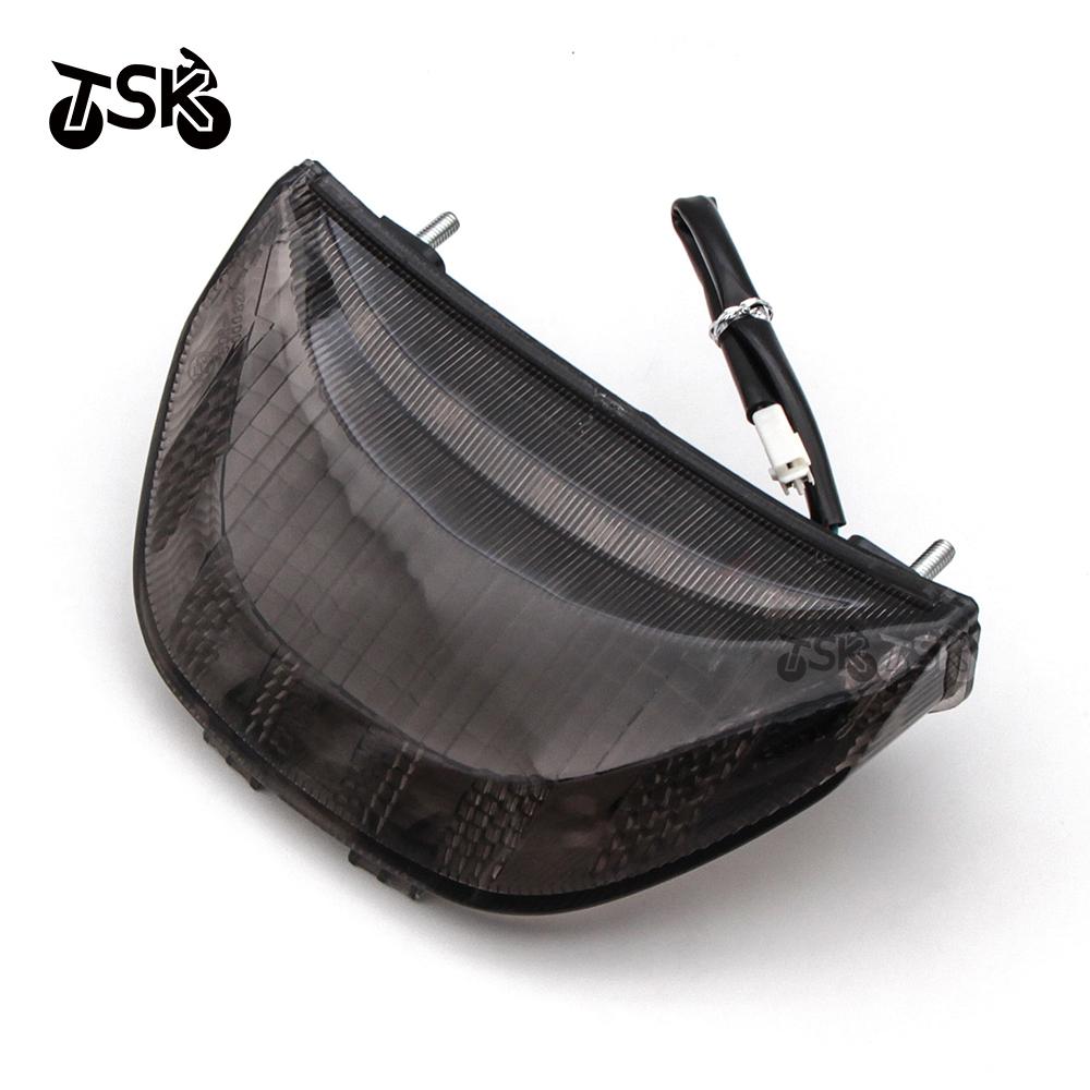 Motorcycle LED Taillight Stop Lamp Rear Brake Tail Lights For Honda CBR600RR F5 2003-2006 CBR1000RR 2004-2007 дым