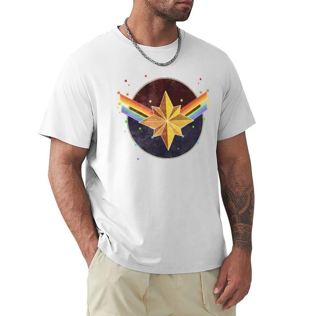 Rainbow Captain 2 T-Shirt Grafik T-Shirt Vintage Vintage Anime Shirt Kawaii Kleidung Herren Vintage T-Shirts