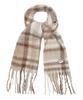 GRAVER [Unisex] Cloud Embroidered Bold Check Scarf_Beige