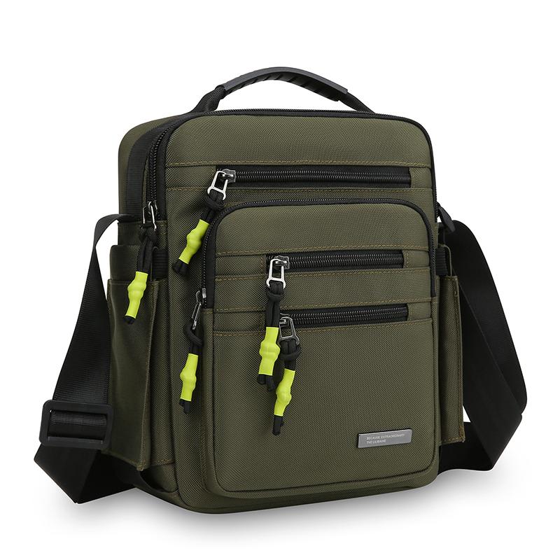 Oxford Men Crossbody Bag Single Shoulder Bags Big Capacity Storage Fashion Multi-Pockets Business Trip Cross-body Bags Day pack