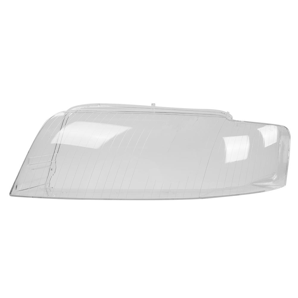Pair Headlight Lens Cover Headlamp Lampshade Transparent Shell 8E0 941 029C Fit for A4 B6 20022005
